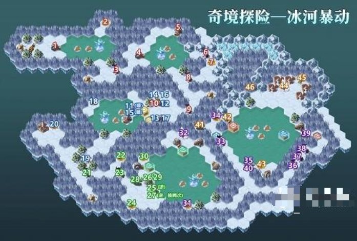 剑与远征冰河暴动攻略 冰河暴动通关路线图推荐 剑与远征冰河暴动攻略 冰河暴动通关路线图推荐