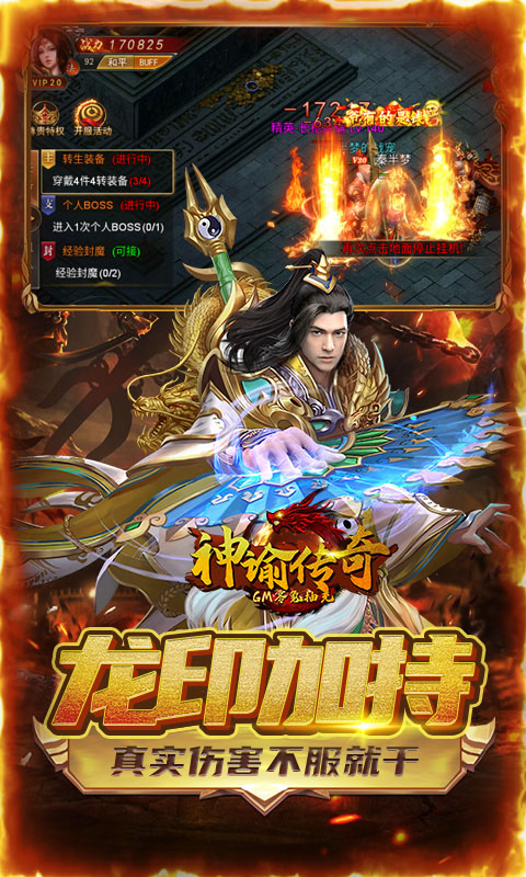 神谕传奇（GM零氪抽充）游戏截图