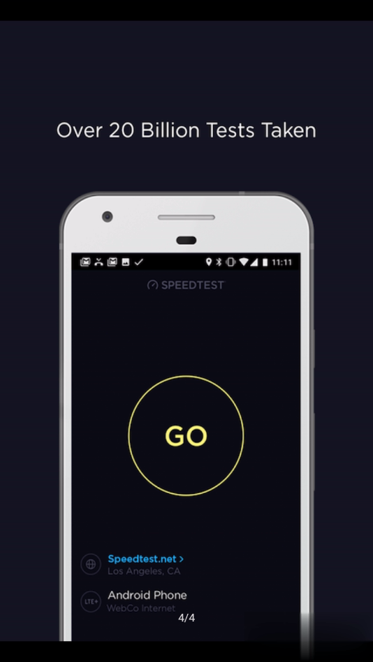 网速测试Speedtest软件截图