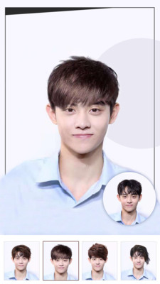 试发型相机软件截图