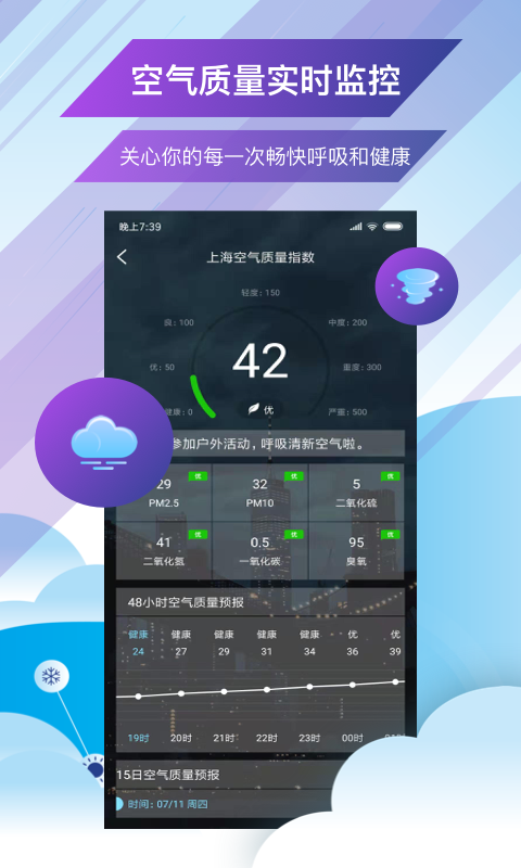 最美天气预报软件截图