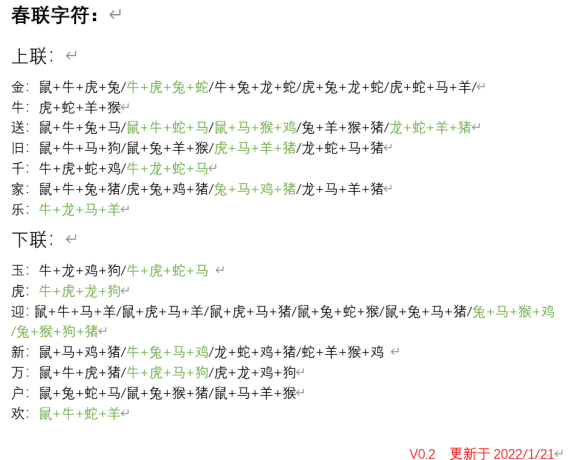 三国杀春联合成配方大全 2023年兽春联合成配方公式一览 三国杀春联合成配方大全 2023年兽春联合成配方公式一览